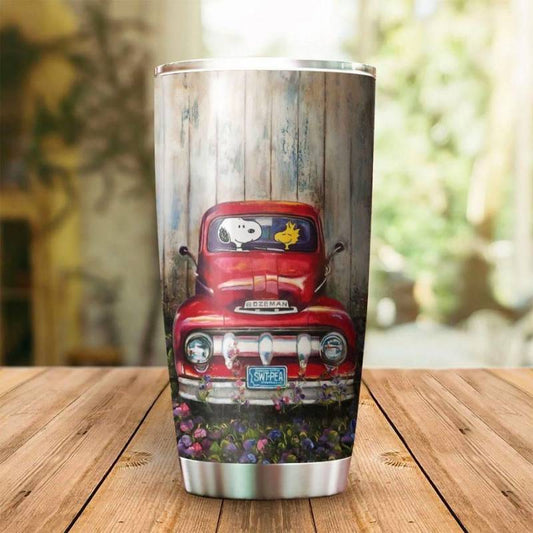 Red Car Tumbler 0523