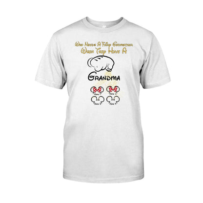Who Needs A Fairy Godmother - Personalized Mother's Day Mouse T-shirt and Hoodie