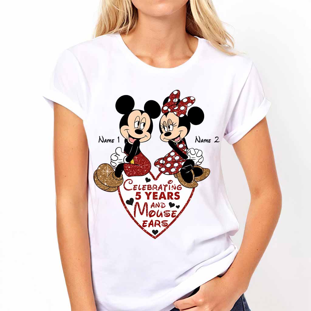 Magical Couple 2 - Personalized Couple Mouse T-shirt and Hoodie