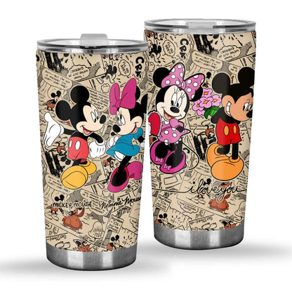 Mouse Couple Mouse Tumbler 0523