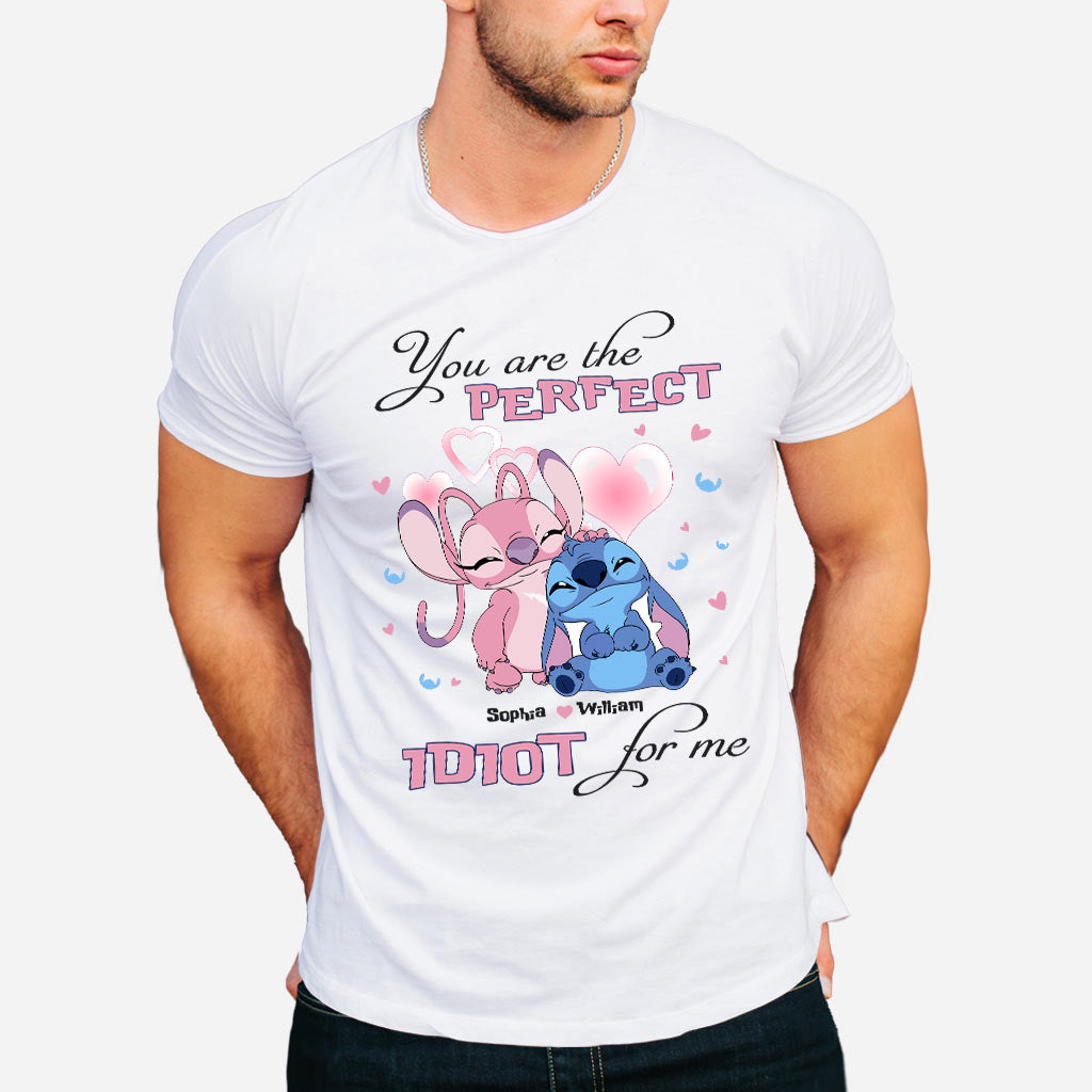 Perfect Idiot - Personalized Couple Ohana T-shirt and Hoodie
