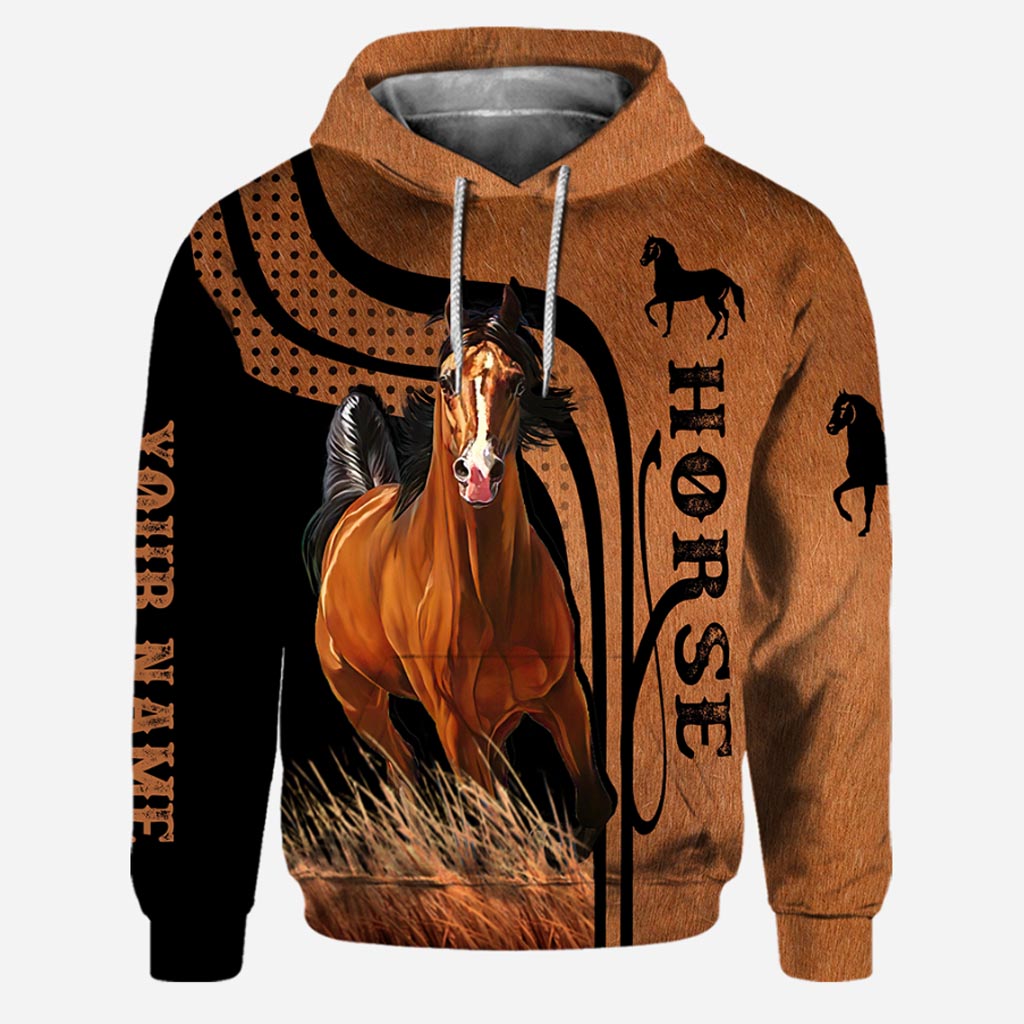 Love Horses - Personalized Hoodie and Leggings