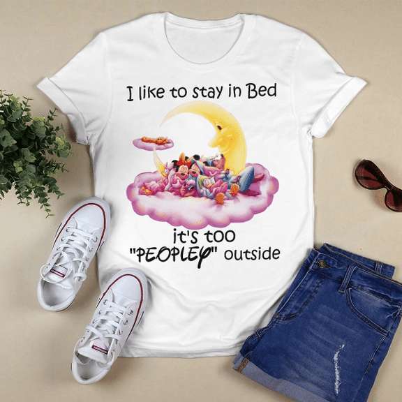 I Like To Stay In Bed Mouse T-shirt and Hoodie 0823