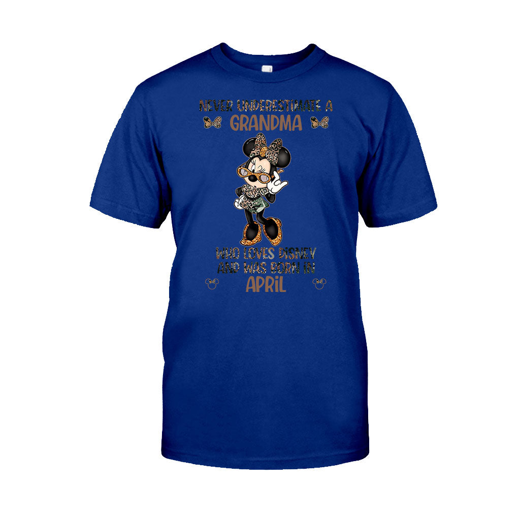 Never Underestimate A Grandma - Personalized Mother's Day Mouse T-shirt and Hoodie
