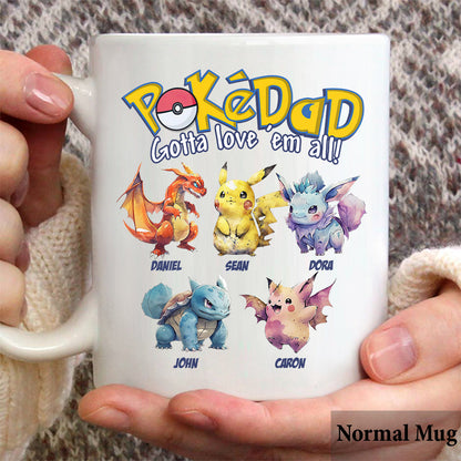 Dear Dad - Personalized Monster Trainer Mug