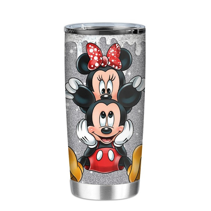 Cute Couple Mouse Tumbler 0523