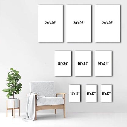 Always Kiss Me Goodnight - Personalized Couple Nightmare Poster & Canvas Set