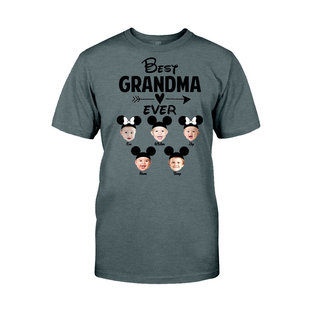 Best Grandma Ever - Personalized Mouse T-shirt and Hoodie
