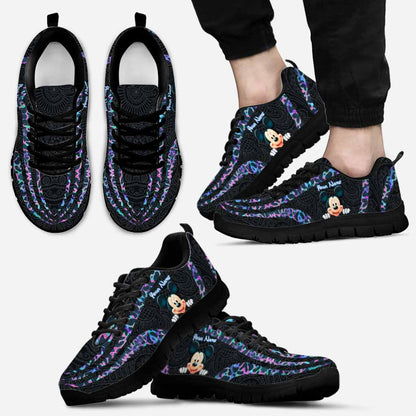Home Is Where The Magic Is - Personalized Mouse Sneakers