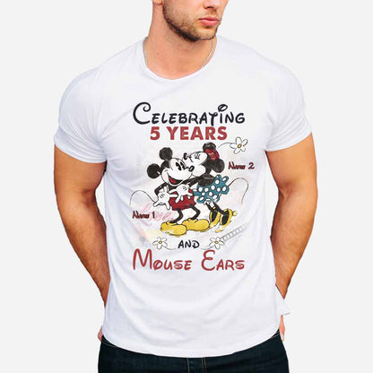 Magical Couple 1 - Personalized Couple Mouse T-shirt and Hoodie