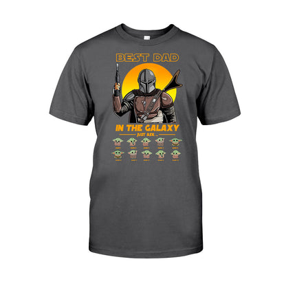 Best Dad In The Galaxy - Personalized Father's Day T-shirt and Hoodie
