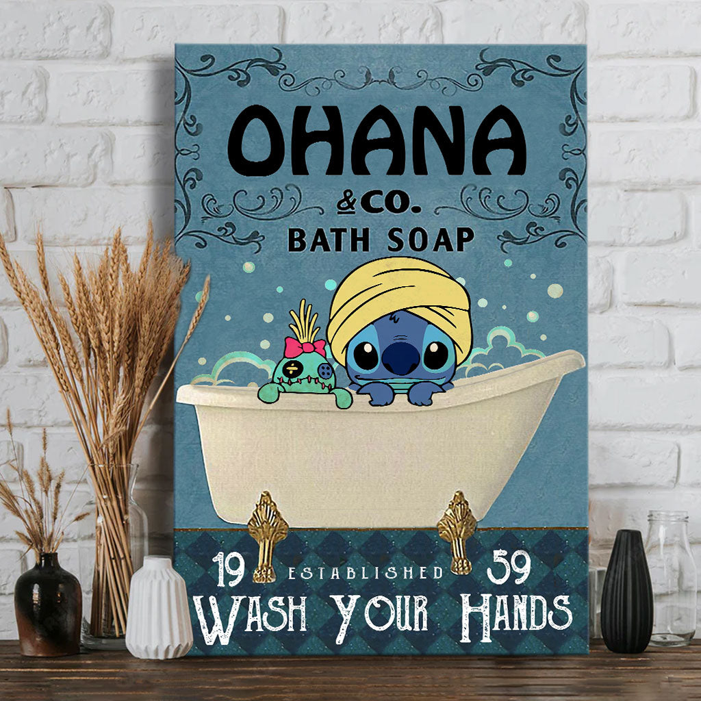 Ohana Bath Soap - Ohana Canvas And Poster