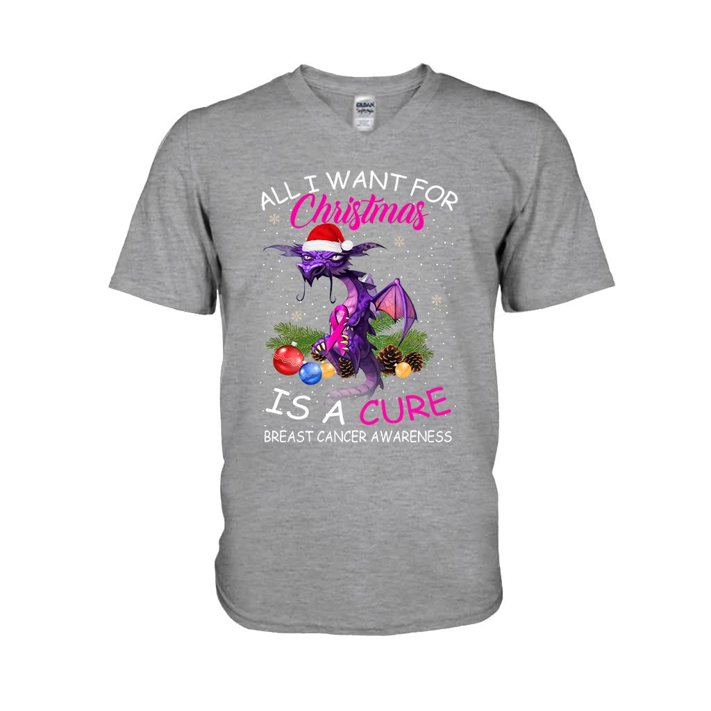 All I Want - Breast Cancer Awareness T-shirt and Hoodie