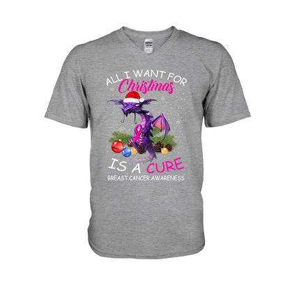 All I Want - Breast Cancer Awareness T-shirt and Hoodie