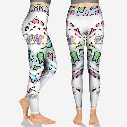 Grandma's Peeps - Personalized Easter Day Hoodie and Leggings