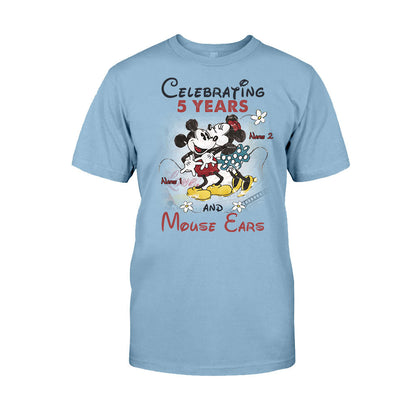 Magical Couple 1 - Personalized Couple Mouse T-shirt and Hoodie