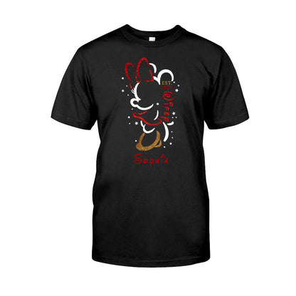 Hubby And Wifey - Personalized Couple Mouse T-shirt and Hoodie