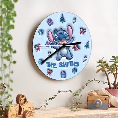 Ohana - Personalized Ohana Wall Clock