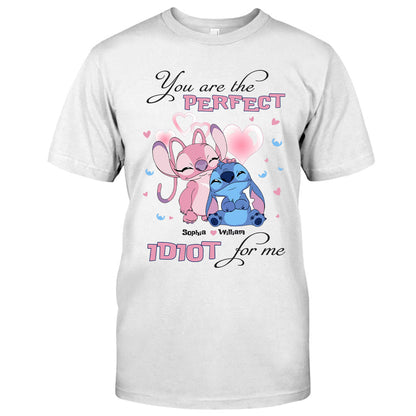 Perfect Idiot - Personalized Couple Ohana T-shirt and Hoodie