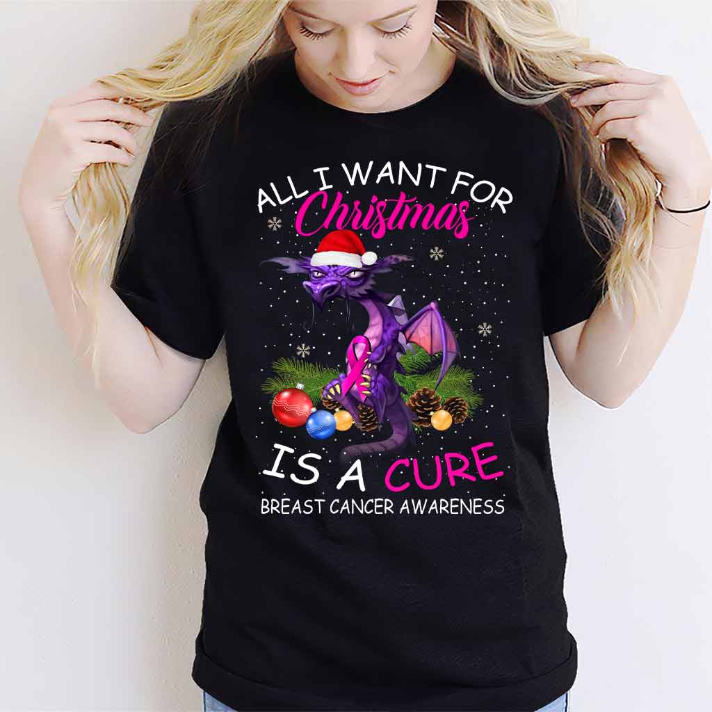 All I Want - Breast Cancer Awareness T-shirt and Hoodie