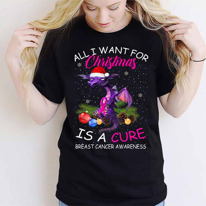 All I Want - Breast Cancer Awareness T-shirt and Hoodie