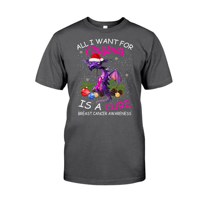All I Want - Breast Cancer Awareness T-shirt and Hoodie