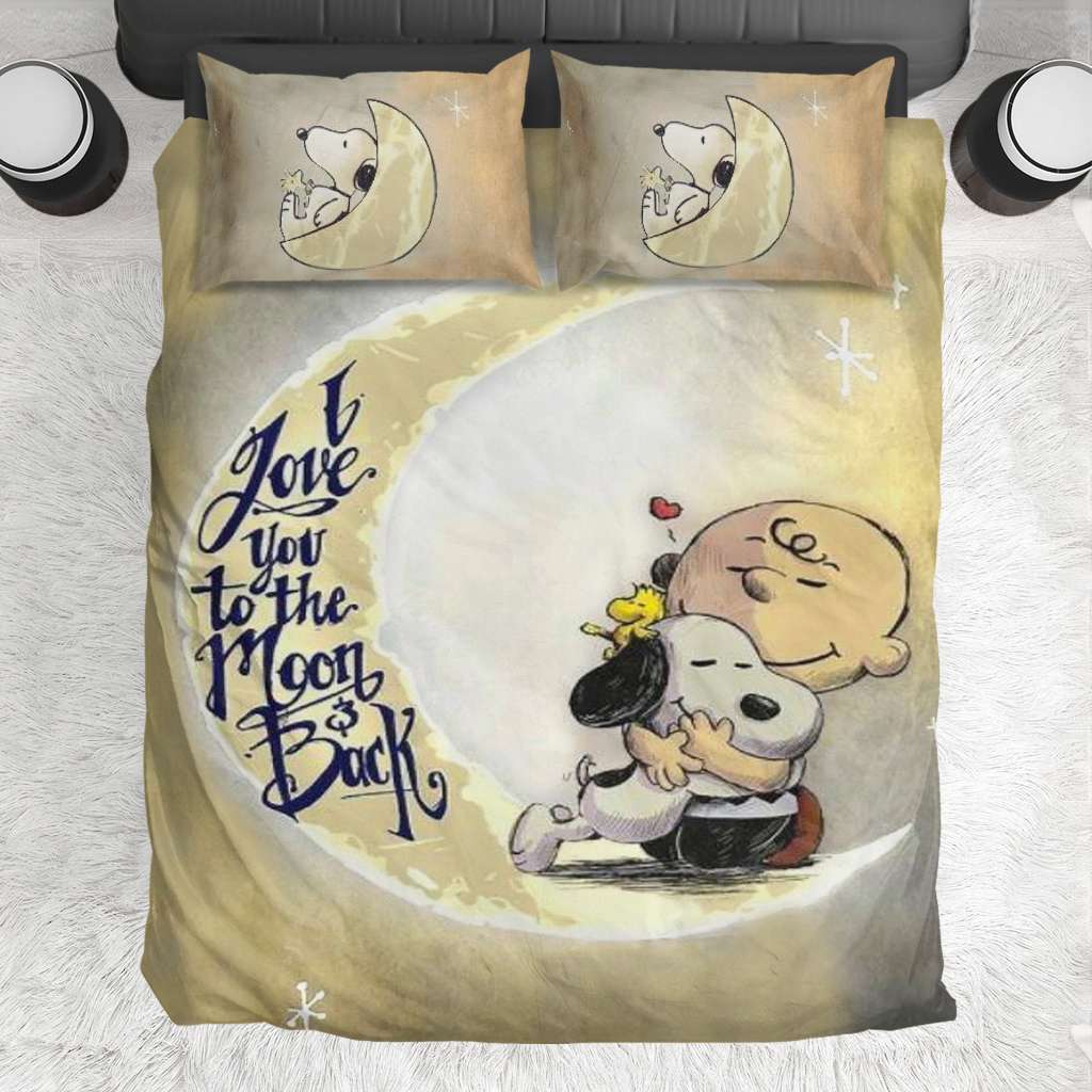 I Love You To The Moon And Back Bedding Set 0523