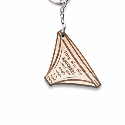 They Also Like Knickers - Personalized Bestie Keychain (Printed On Both Sides)