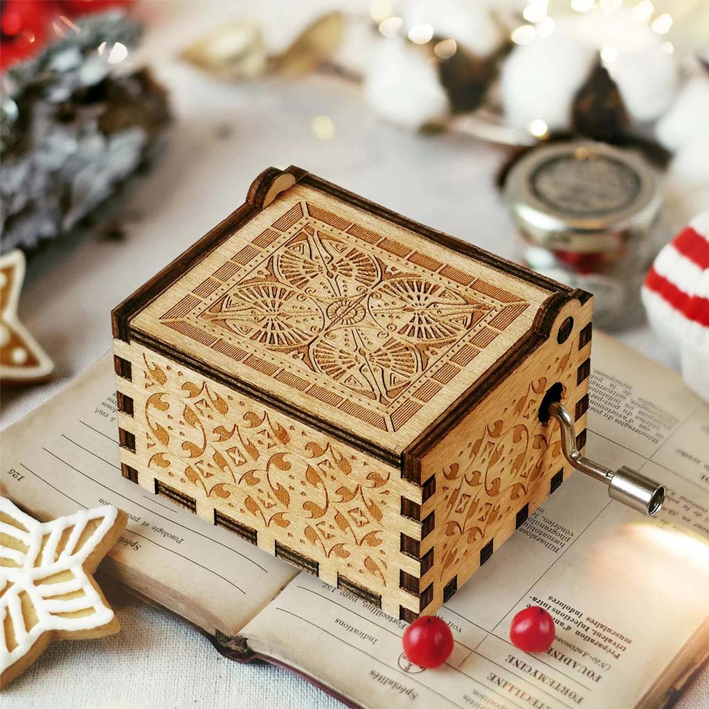 My Sunshine - Personalized Couple Mouse Hand Crank Music Box