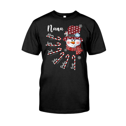Rockin The Nana Life - Personalized Grandma T-shirt and Hoodie