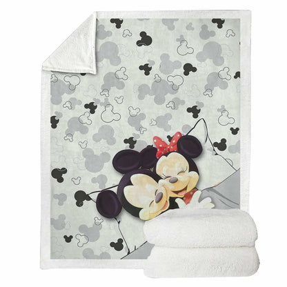 Snuggle - Personalized Couple Mouse Blanket