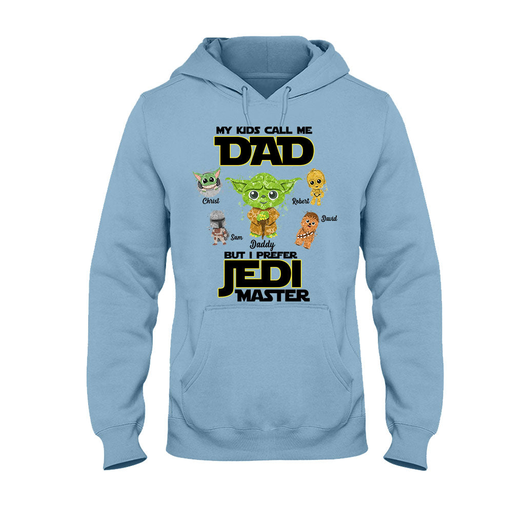My Kids Call Me Dad But I Prefer Master - Personalized The Force T-shirt and Hoodie