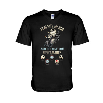 Father Of Nightmares - Personalized Father's Day Nightmare T-shirt and Hoodie