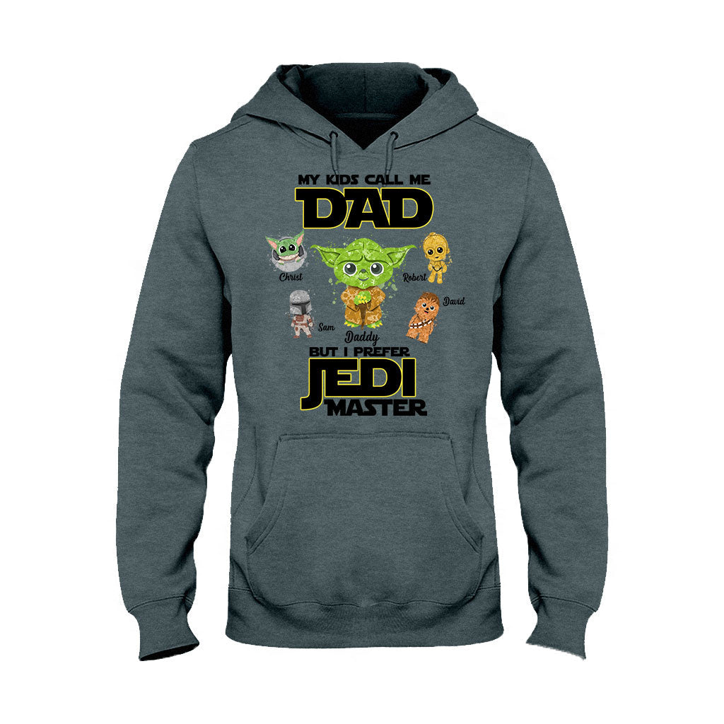 My Kids Call Me Dad But I Prefer Master - Personalized The Force T-shirt and Hoodie