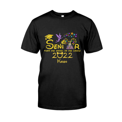 From The Tassel To The Castle - Personalized Graduation T-shirt and Hoodie