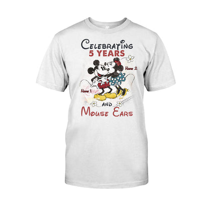 Magical Couple 1 - Personalized Couple Mouse T-shirt and Hoodie