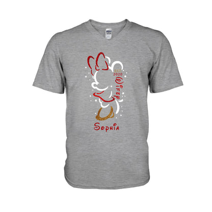 Hubby And Wifey - Personalized Couple Mouse T-shirt and Hoodie