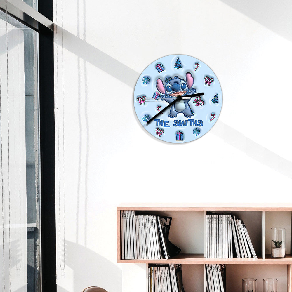 Ohana - Personalized Ohana Wall Clock