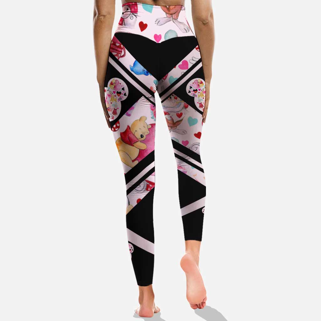Love Mouse Ears - Personalized Hoodie And Leggings