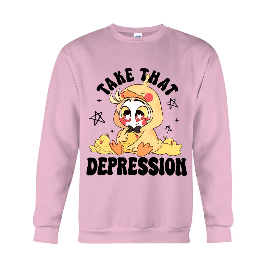 Take That Depression - T-shirt And Hoodie