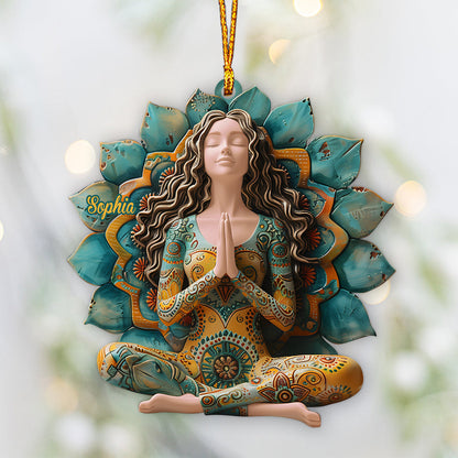 Lose Your Mind Find Your Soul - Personalized Yoga Ornament