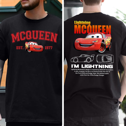 MCQueen Cars T-shirt And Hoodie