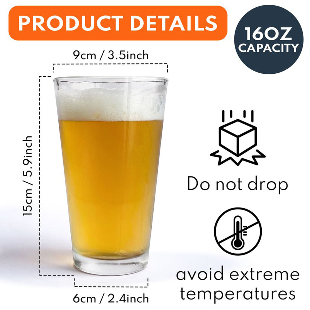Anime Funny Ah Ha Ha - Beer Glass