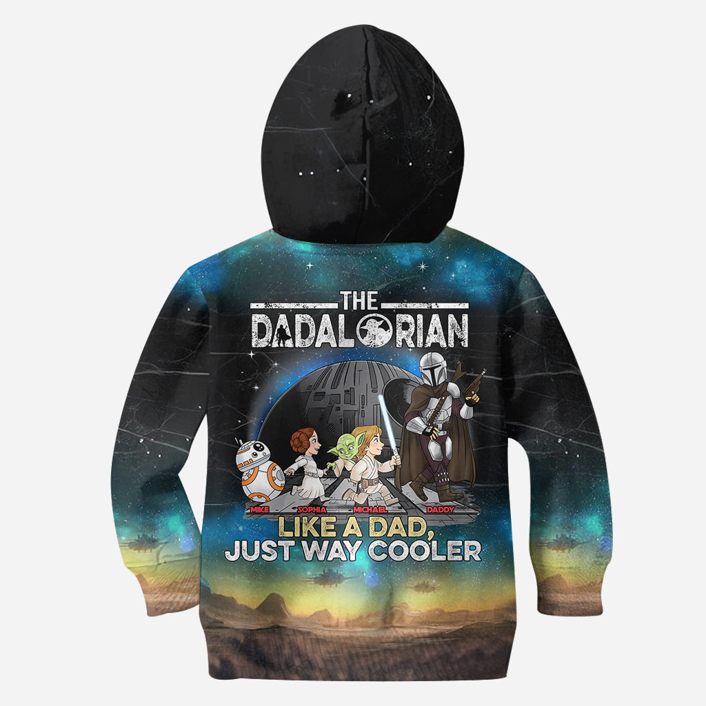 Best Dad In The Galaxy - Personalized The Force All Over Shirt
