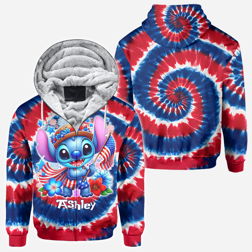 Cute Mouse 4th Of July - Personalized Ohana All Over Shirt
