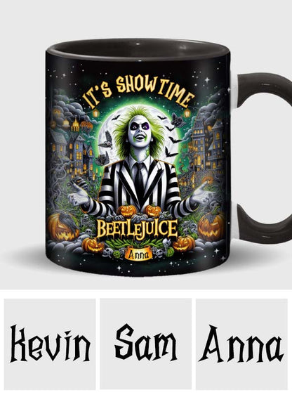 It's Showtime! - Personalized Accent Mug