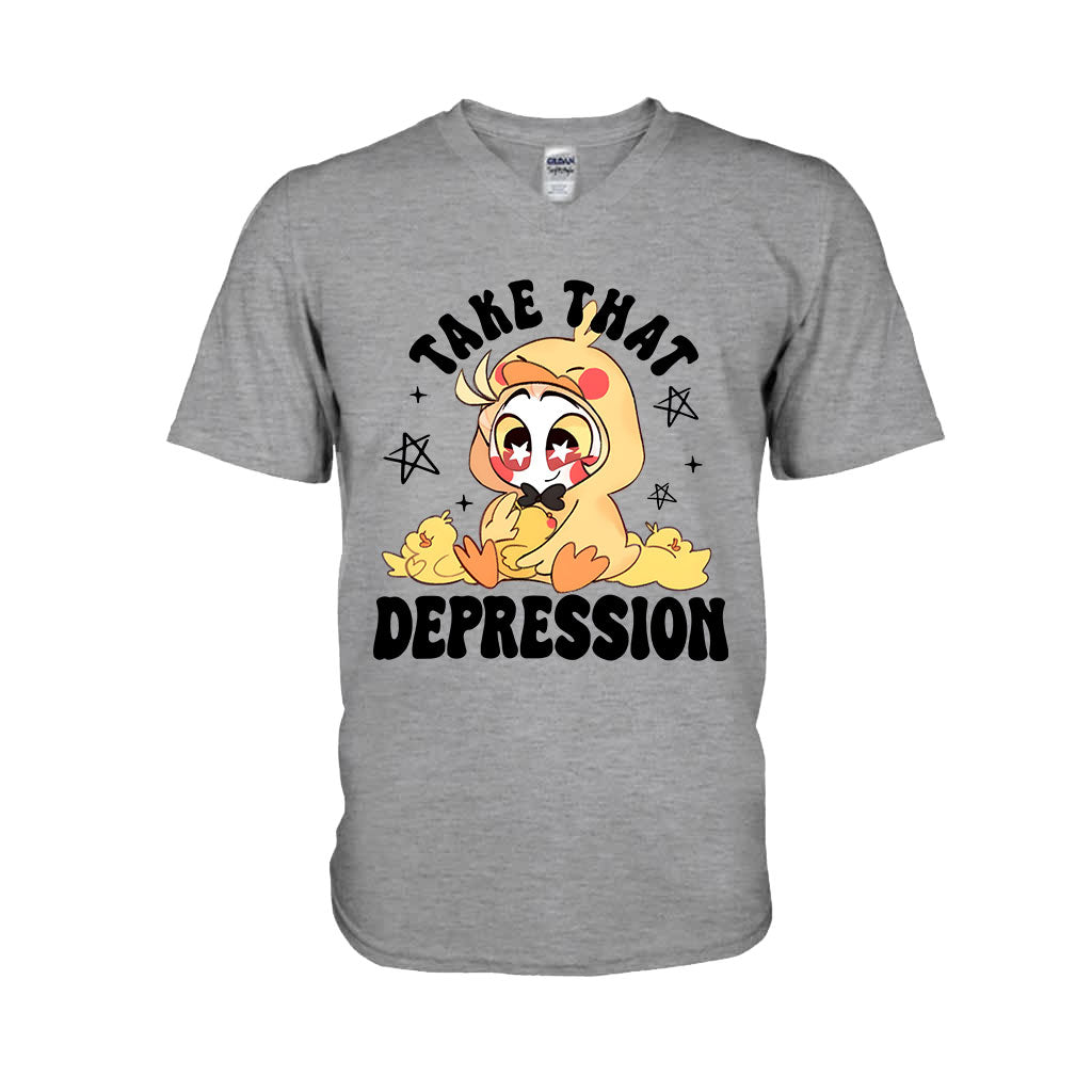 Take That Depression - T-shirt And Hoodie