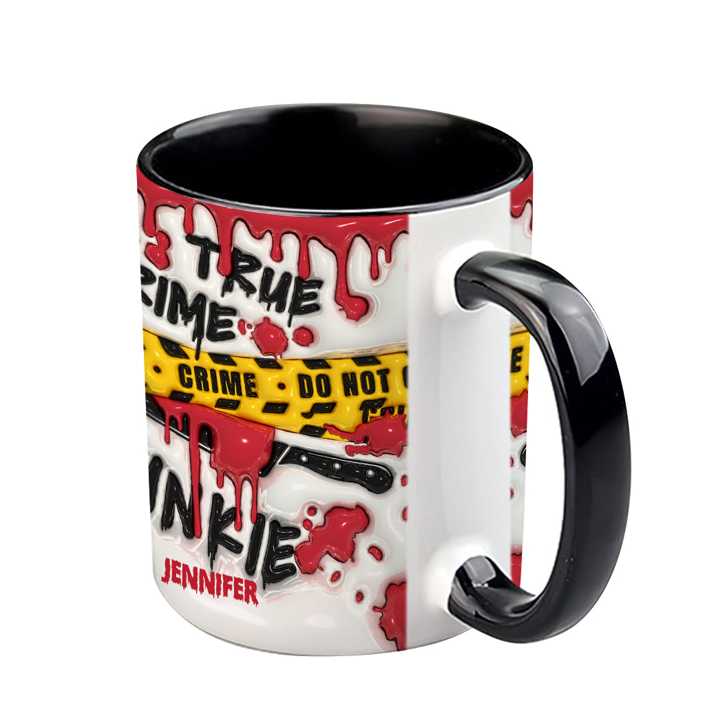 Do Not Cross - Personalized Accent Mug