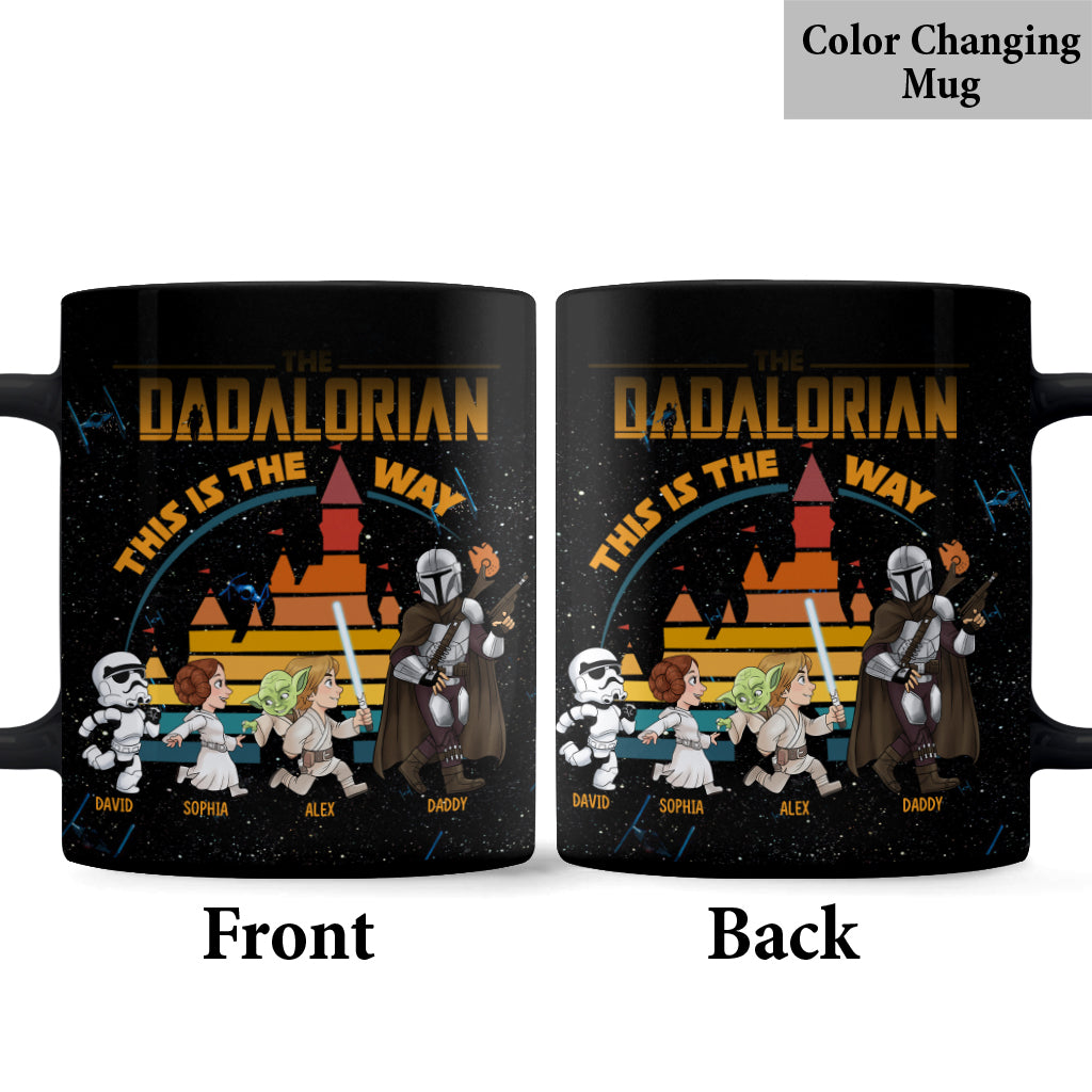 The Dadalorian This Is The Way - Personalized The Force Mug