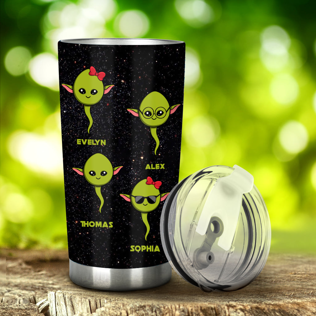Chillin' In Your Ball Funny - Personalized The Force Tumbler